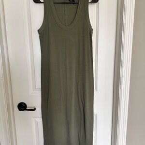 Banana Republic Green Midi Dress